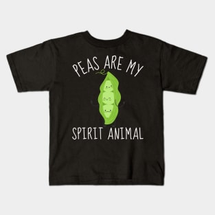 Peas: My Tiny Yet Mighty Spirit Animal Kids T-Shirt